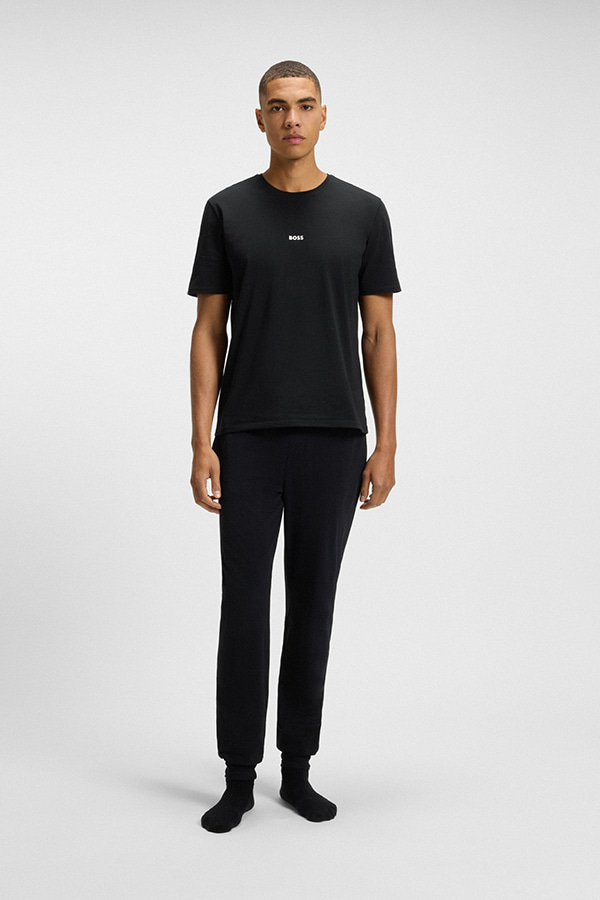 ΠΥΤΖΑΜΑ (ΚΟΝΤΟΜΑΝΙΚΟ) BOSS - 001 ΜΑΥΡΟ